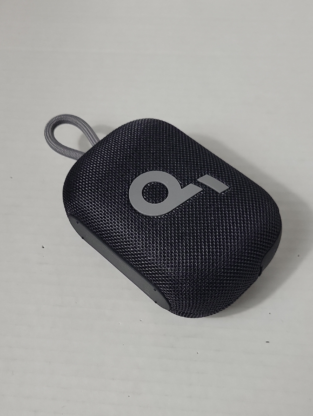 Anker Portable Bluetooth Speaker in Black with Gray Loop